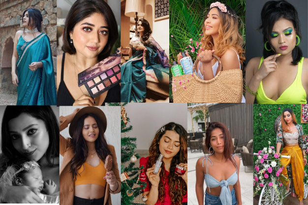 Female influencers india